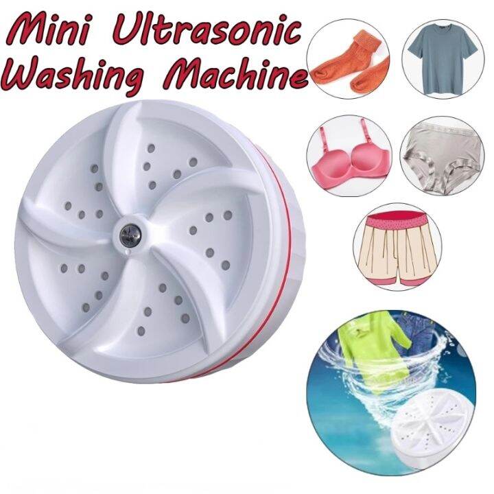 Mini Ultrasonic Turbine Washing Machine Dormitory Portable Small