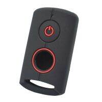 dvfggv Black Motor Remote Key Fob Case for Yamaha NVX155 XMAX XMAX300 QBIX AEROX JAUNS 2018 2019