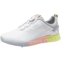 Ecco Ladies GOLF Shoes Fixed Nails Waterproof Breathable Anti-Slip Knob Button Outdoor Sports T9QC