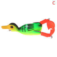 Laogeliang 1PCS คู่ใบพัด flipper เป็ดเหยื่อตกปลา duking Soft Bait BASS Tackle