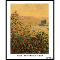 ♝ โปสเตอร์วอลเปเปอร์ติดผนังลายดอกไม้ Monet Flower 35x46ซม.