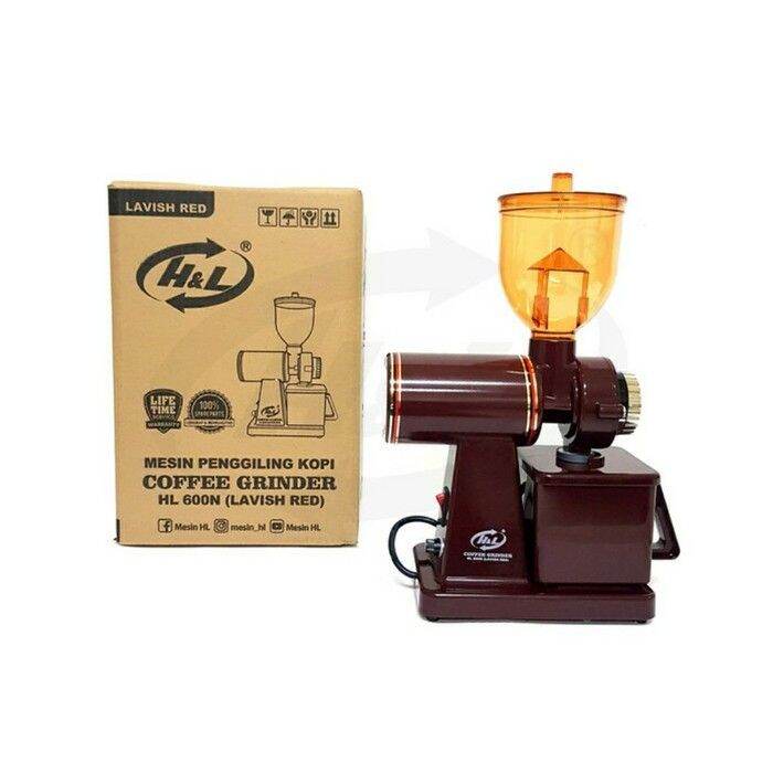 Mesin Giling Biji Kopi Coffee Maker Grinder Listrik Electric Hitam