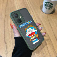 Diorcase สำหรับ Vivo Y27การ์ตูนโดราเอมอนน่ารักเคสใส่โทรศัพท์มีน้ำค้างแข็งโปร่งใสแมวฝาครอบเต็มขอบนิ่มกันกระแทก