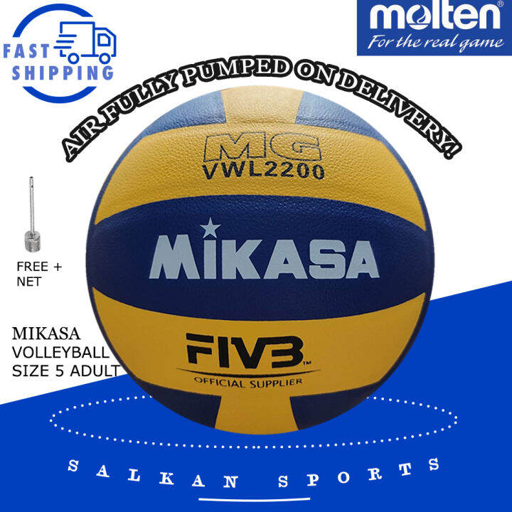 Molten Original V5M4500/ Mikasa V200W Size 5 volleyball ball Match Training Soft PU Volleyball