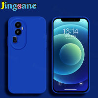 Jingsanc ซิลิโคนแบบนิ่มสำหรับ OPPO Reno 10 Pro Plus/ Reno 10 Pro + 5G เคสโทรศัพท์หรูหราเคสทีพียูแบบนิ่มกันกระแทกแบบเรียบง่ายฝาปิดด้านหลังเลนส์รวมทุกอย่าง Oppo Reno 10 Pro Plus/ Reno 10 Pro + 5G