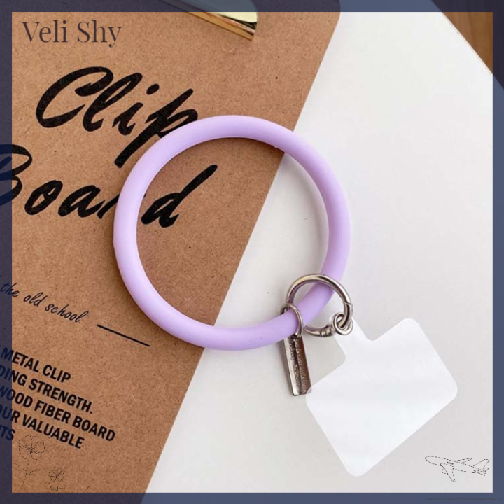 veli-shy-ห่วงแขวนโทรศัพท์มือถืออเนกประสงค์-พวงกุญแจแฟนซีสายคล้องป้องกันการสูญหาย