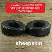 ❁ Sheepskin Ear Pads for Audio-Technica ATH-W5000 Replacement Earpads Cushion FOR DENON D2000 D5000 D7000 FOSTEX TH900 Headphones