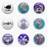 【CC】 Omori Badge Pin Manga Metal Shirt Broches Lapel