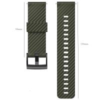 ✎☍¤ Anti-scratch Silicone Band-Strap Compatible for Suunto 7 9 Baro D5 Bracelet Comfortable Wristband Sport Belt Waterproof