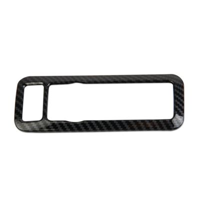npuh Central Control Headlight Switch Panel Cover Trim For Ford Maverick 2022 Accessories ABS Carbon Fiber