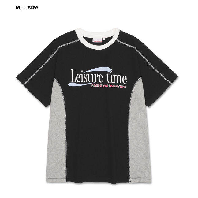 g2ydl2-ames-worldwide-leisure-time-tee-6color-3size-เสื้อแขนสั้น-สินค้าเกาหลี-ของแท้-100