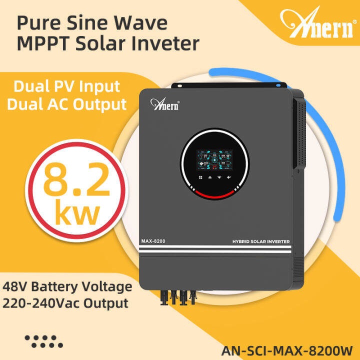 Anern Hybrid Inverter Kw Kw Solar Inverter V A A Mppt Hybrid Off Grid Inverter