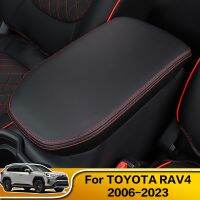 ☁ 1PCS Car Armrests Box Cover Decoration Interior Accessories For Toyota RAV4 XA30 XA40 XA50 2006 - 2016 2017 2018 2019 2020 2023