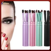 RIBHVU 5 pcs เครื่องมือความงาม Maquillage เครื่องมือบลัชออน แปรงทาปากอายไลเนอร์ แปรงรองพื้นคอนซีลเลอร์ ชุดแปรงแต่งหน้า แปรงอายแชโดว์ อายแชโดว์คอนซีลเลอร์