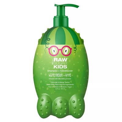 Raw Sugar Kids 2-in-1 Watermelon + Apple Shampoo &amp; Conditioner - 12 fl oz