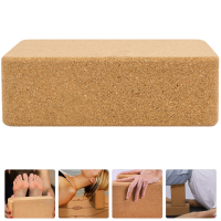 Cork Yoga Block Training Tools รถไฟไม้อิฐใช้บล็อกโฟมความหนาแน่นสูง Supply Dancer Dancing