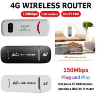 4G LTE Wireless Router USB Dongle Mobile Broadband 150Mbps Modem Stick 4G Card Router Wireless WiFi Network Adapter Home Office  USB Network Adapters