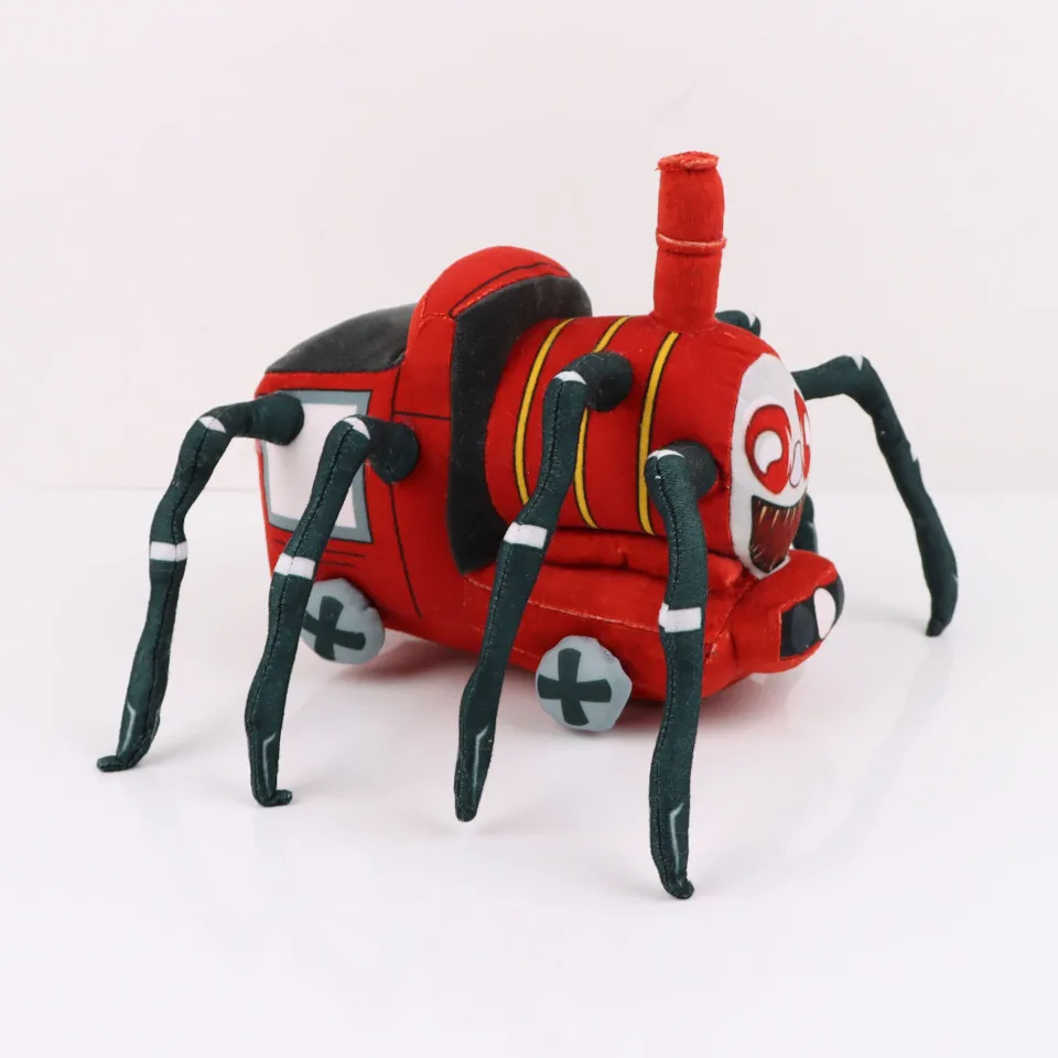 22cm Choo-Choo Charles Plush Toy Horror Game Figure Stuffed Doll Soft  Spider Stuffed Animal Charles Train Plushie Gift for Kids