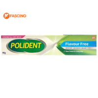 Polident โพลิเดนท์ ครีมติดฟันปลอม สูตร flavour free 60g