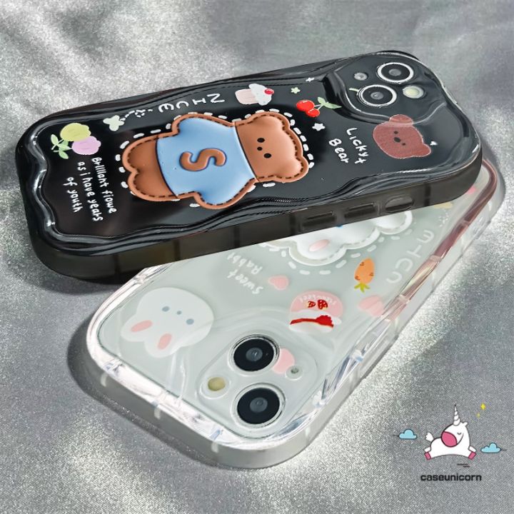 เคสโทรศัพท์การ์ตูนหมีตุ๊กตาน่ารัก3มิติสำหรับ-infinix-ร้อน9-12-8-10-30-20-11เล่น30i-10lite-8-9-smart-5-6plus-6-7-note-12-g96เส้นขยุกขยิกที่น่ารัก3d-ขอบโค้งงอ-tpu-แบบนิ่มเคส