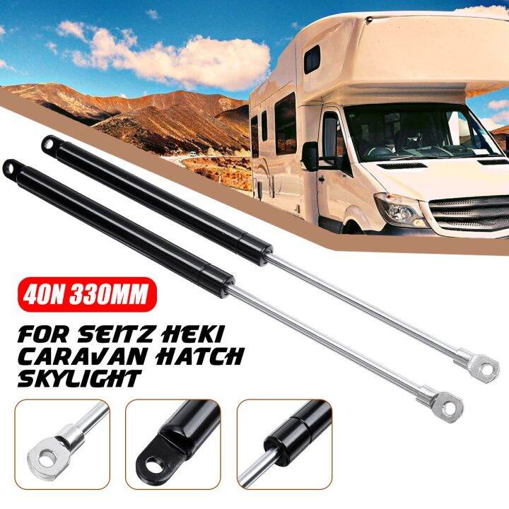 1 Pair 40N 330MM Gas Spring Support Struts For Seitz Heki Caravan Hatch Skylight Lazada