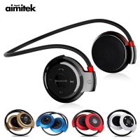 Aimitek Sport Wireless Bluetooth Headphones Stereo Earphones Mp3 Music Player Headset Earpiece Micro SD Card Slot Handsfree Mic Over The Ear Headphone