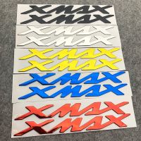 【LZ】 XMAX 3D Motorcycle Accessories LOGO Badge Chrome Sticker Soft Plastic Decals For X MAX 125 250 300 400 MOTO