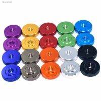 ❏▼ 2/5/10Pcs M3 M4 M5 M6 Aluminium Thin Thumb Nut Anodizing 11 Colors Optional Aluminum Hand Adjustable Fastening Step Nut