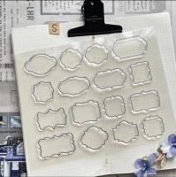 Autocollant Transparent en silicone pour album photo scrapbooking décoration