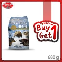 ∋┅ [1FREE1][MANOON] THE WILD Dog Pacific Stream เทสต์ ออฟ เดอะ ไวลด์ อาหารสุนัข รสแซลมอนรมควัน 680g