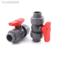 ☑▽● 1 5Pc 20 50mm PVC Pipe Ball Valve Garden Irrigation Water Pipe Connector Fittings Aquarium Fish Tank Tube Joint Shut Valve