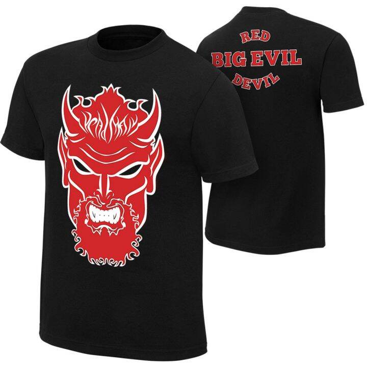 Mens Tshirt Undertaker Big Evil Red Devil Official Authentic Retro Men