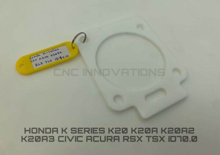 HONDA K SERIES K20 K20A K20A2 K20A3 CIVIC ACURA RSX TSX ID70.0MM THROTTLE BODY TEFLON GASKET