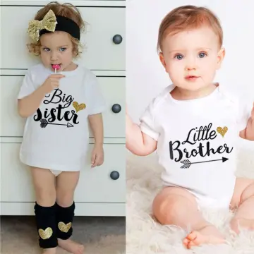 Baby and big sister clearance matching outfits