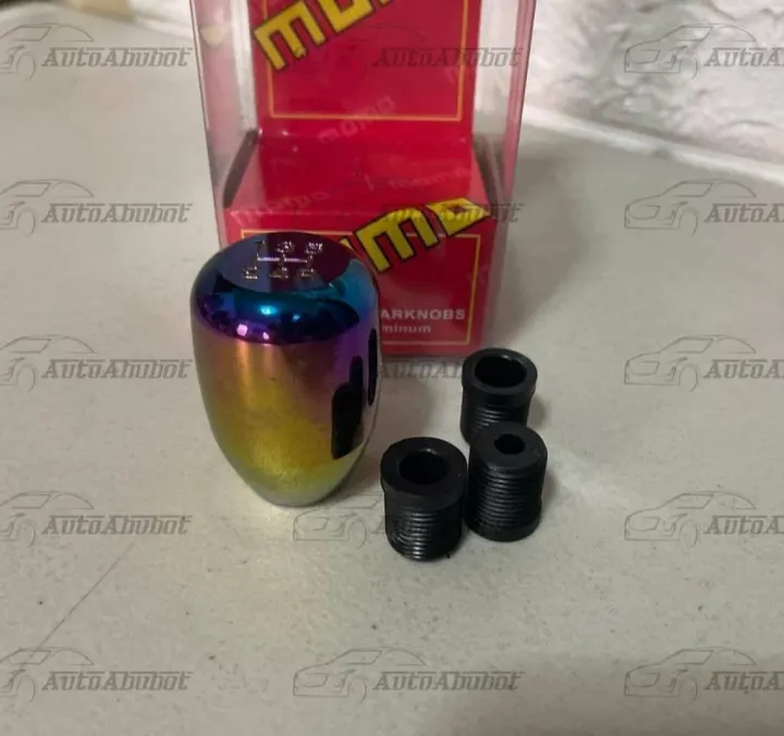 MOMO Shift Knob Neochrome Universal Manual Gear Shifter Knob with