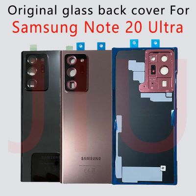 100% ใหม่ Samsung Galaxy Note 20 Ultra ฝาครอบแบตเตอรี่ฝาครอบเคสหลังสำหรับซัมซุงโน้ต20 Ultra ประตูเคสด้านหลังเปลี่ยน