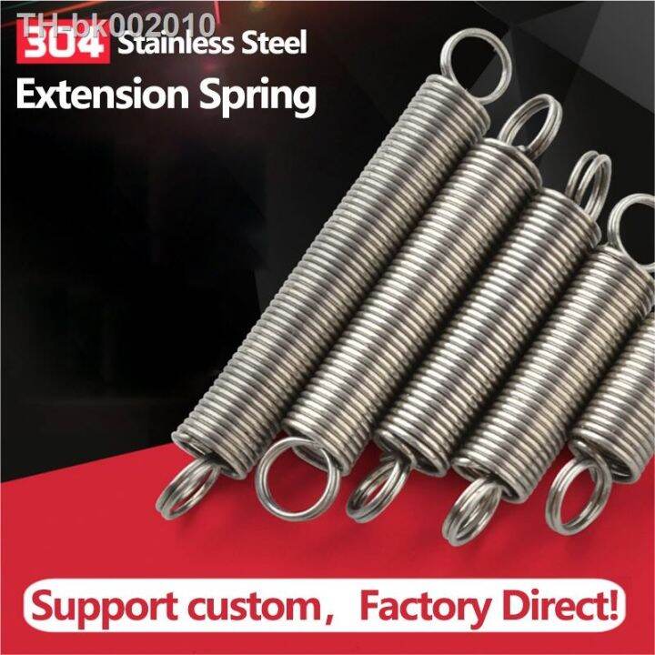 304-stainless-steel-pullback-extension-cylindroid-helical-coil-small-mini-tension-spring-wd-0-3mm-0-4mm-0-5mm