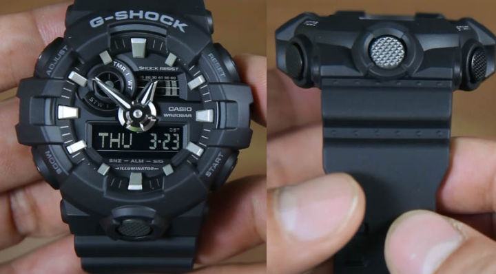 ของแท้-100-นาฬิกา-casio-g-shock-รุ่น-ga-700-1b-watch-ชุด-limited-edition-นาฬิกากีฬาชาย-กันน้ำและกันกระแทก-จัดส่งพร้อมกล่องคู่มือใบประกันศูนย์cmg-1ปี