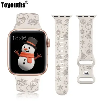 TOYOUTHS Flower Engraved Bands Compatible with Samsung Galaxy