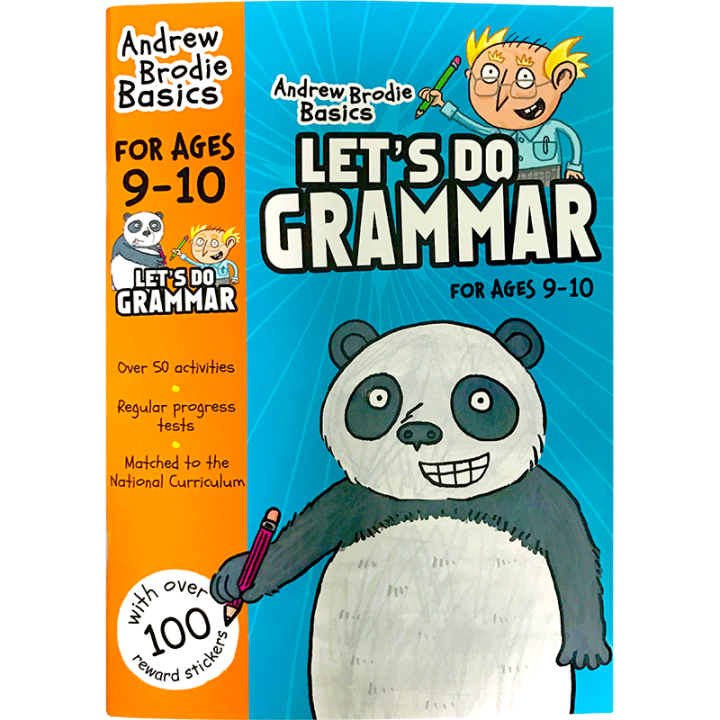 English Grammar Workbook for primary schools in the UK, the original English textbook for primary schools aged 9-10 let S do grammar English book