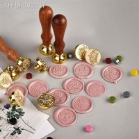 ✙♕✠ Tree Pattern Wax Seal Stamps Retro Happy Birthday Antique Wooden Sealing Scrapbooking Sollos stempel Craft Wedding Decorative