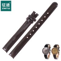 Suitable for CK watch strap female K43231 K43232 K43236Suitable for curved leather strap pin buckle accessories