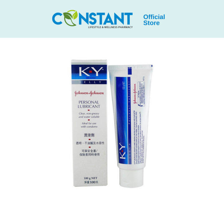 KY Jelly Water Based Lubricant (100g) Lazada