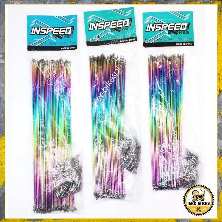 Inspeed stainless spokes with nipples size 26er 27.5er 29er for bicyle