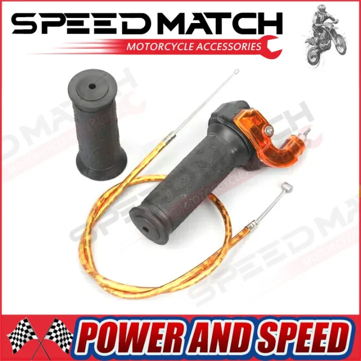 thumbnail image 2 of 48" Curved Tip Throttle Hook Cable For Mini Harley 49cc 2-Stroke Chopper – FELLERS SMALL ENGINES 2 of 4