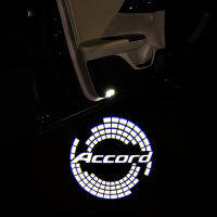 2pcs Car Emblem Logo Door Light For Honda Accord Coupe Sedan 2003-2012 Pilot 2009-2019 Crosstour 2010-2016 Accord Shadow Light