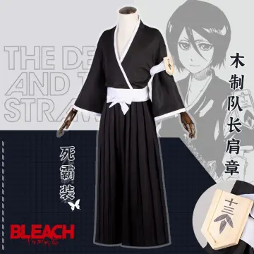 Unisex Japan Anime Bleach Cosplay Ichigo Rukia Costume Dress Halloween Men  Women Set kimono  Shopee Philippines