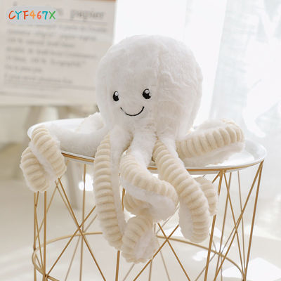CYF Octopus Stuffed Toy Animals Octopus Soft Plush Doll Play Toys for Kids Girls Boys Birthday Gift Present Multicolor