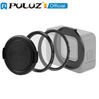 PULUZ ตัวกรอง ND2-400 CPL + UV ขนาด52มม. อะแดปเตอร์สำหรับโกโปร Hero11ฟิลเตอร์สีดำ/ HERO10สีดำ/สีดำ HERO9