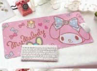 MY MELODY P  แผ่นรอง คีย์บอร์ด รองคีย์บอร์ด keyboard ลาย มิดกึั MY MELODY P อ่อน ขนาด 30 x 70 cm แผ่นหนานุ่ม มียางกันลื่นด้านใต้ งานสวยงาม สีสดงานดี  BY NOEYNEST